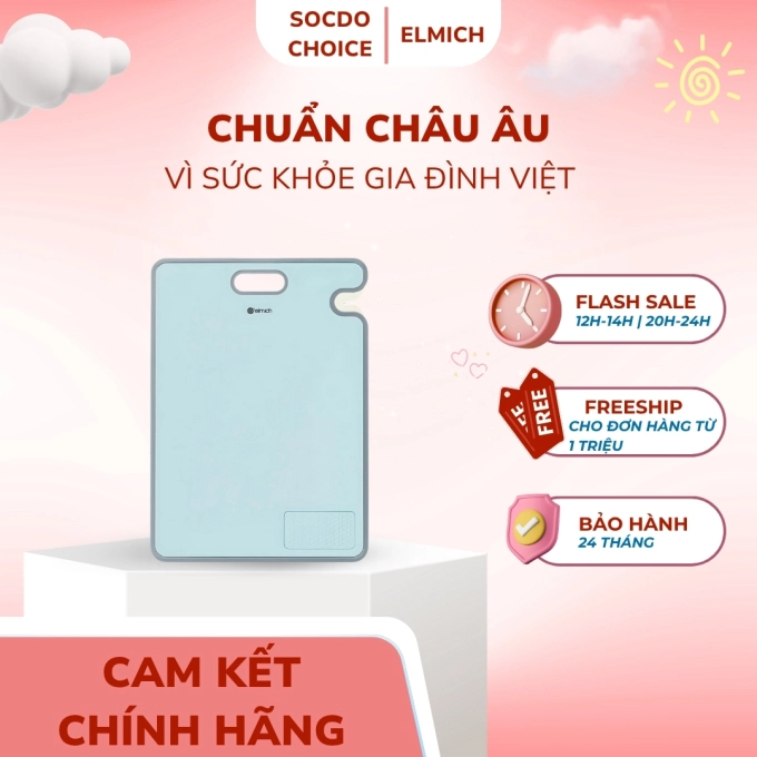 Thớt an toàn - đa năng Elmich EL8418