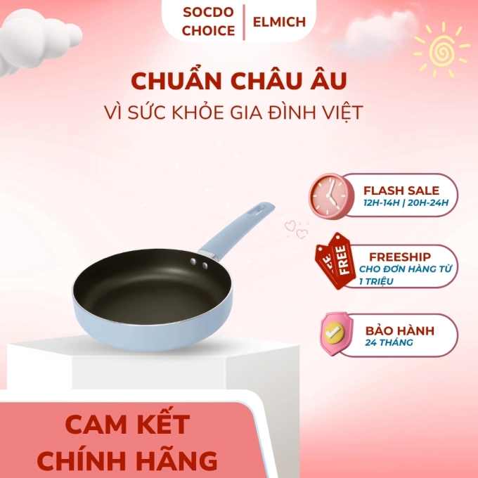 Chảo chống dính Ceramic Elmich EL-5972
