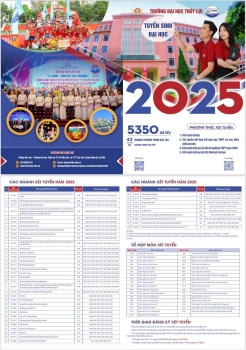 Đại học Thủy Lợi Tuyển Sinh 2025 – Thông Tin Chương Trình Đào Tạo và Ngành Học Mới Nhất